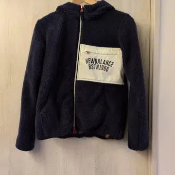 NEW BALANCE BSTN1906 플리스 보아 자켓 네이비