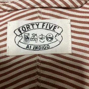 FORTY FIVE 스트라이프 셔츠 사이즈 3