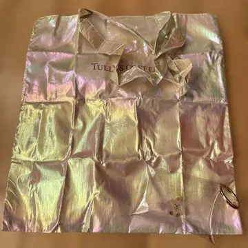 오늘 투함 TULLY'S COFFEE 에코백 오로라 타리즈