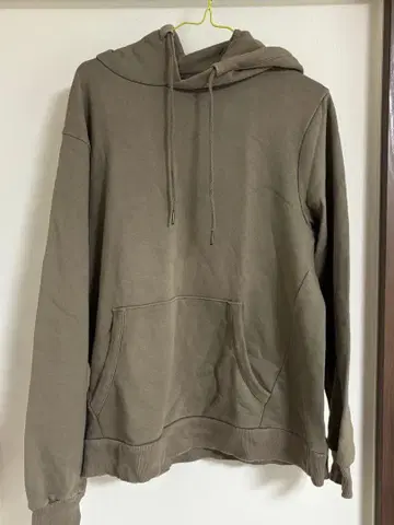 페이턴 플레이스 후드 부착 브라운 후드티 L