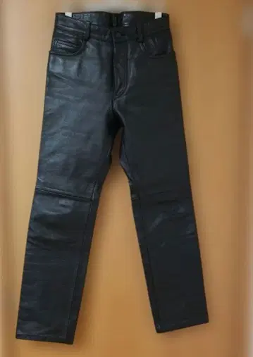 블랙 가죽 팬츠 스트레이트