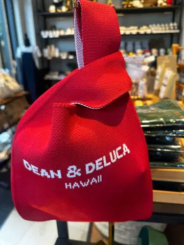 홀리데이 시즌 하와이 한정판 딘앤델루카 토트백 에코백