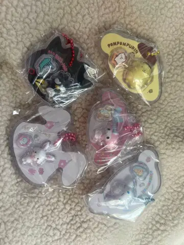 산리오 캐릭터즈 패키지 참 / 마이멜로디, 시나몬, 폼폼푸딩