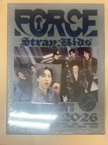 Stray Kids FORCE 2026 시즌 그리팅 미개봉 특전 포함