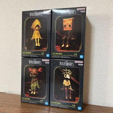 리틀 나이트메어 모니터 탑 피규어 4종 세트
