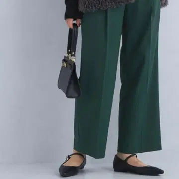 기분 좋은 하의 커버 와이드 팬츠