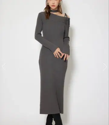 신상 니트 원피스 rienda