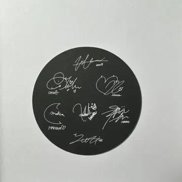 HANA 사인 포함 코스터