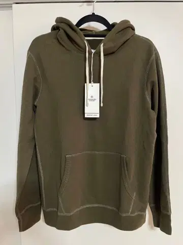 REIGNING CHAMP 올리브 후드티 M