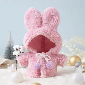 Flower Miffy 갈아입는 옷 포근포근 케이프 코튼 트리 핑크