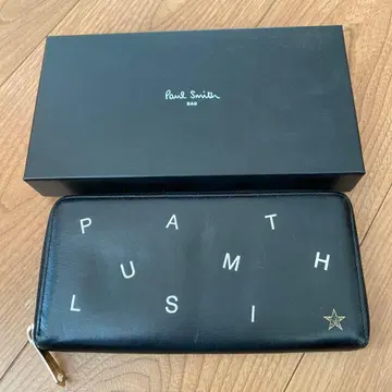 Paul Smith 레터스 장지갑 블랙