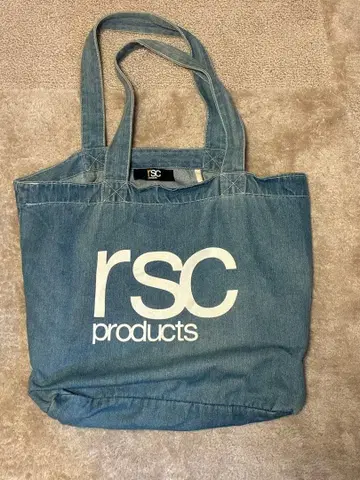 rsc 데님 토트백