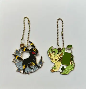 제일복권 포켓몬 메탈 참 블래키&리피아 2점 세트