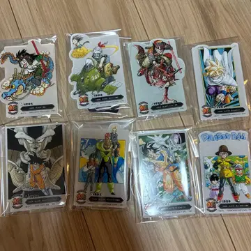 드래곤볼 제일복권 40주년 F상 아클렉트 8개 세트