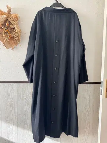 센소유니코 지우 울, 실크 롱 코트 겉옷