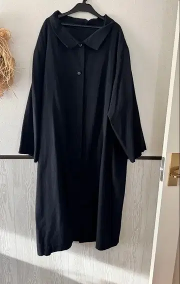 센소유니코 지우 울, 실크 롱 코트 겉옷