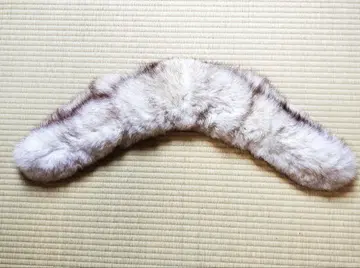 퍼 스톨 화이트/브라운