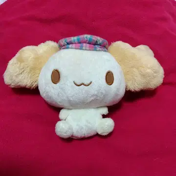 시나몬 체크 무늬 모자