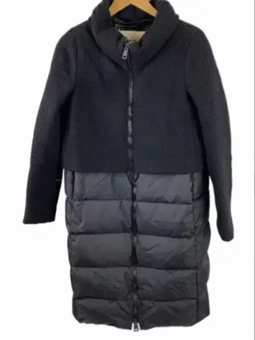 [ 가격 인하 가능 ] HERNO 헬레노 절개 다운 코트 44