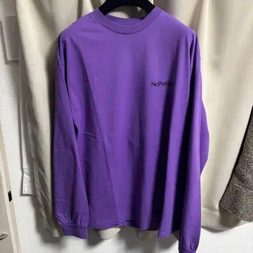 새상품 아리즈 aries 프린트 긴팔 티셔츠 no problem