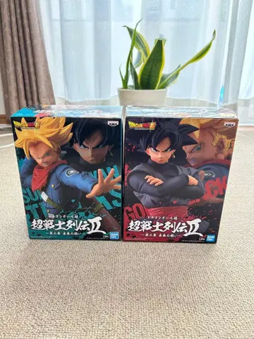 [금연] 드래곤볼 초 초전사 열전 II 제2장 미래의 싸움 피규어 세트