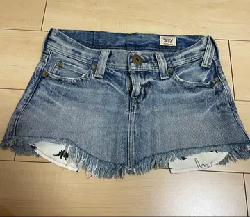 RODEO CROWNS 데님 미니 스커트