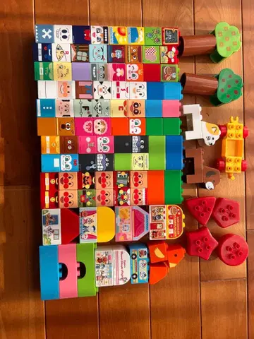 호빵맨 블록 세트 다색