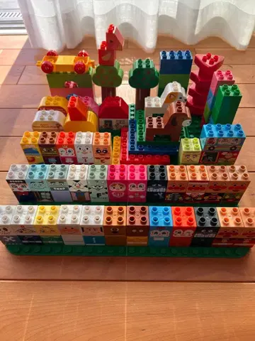 호빵맨 블록 세트 다색