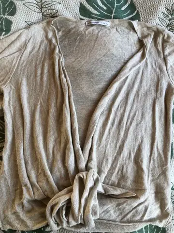 Spick AND SPAN 린넨 가디건 베이지