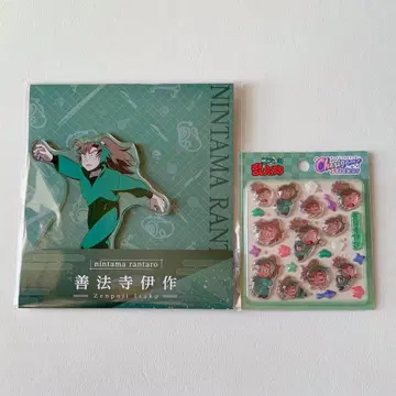 닌타마 란타로 체리 젬 스티커 아크릴 스탠드 젠포지 잇사쿠 2점 세트