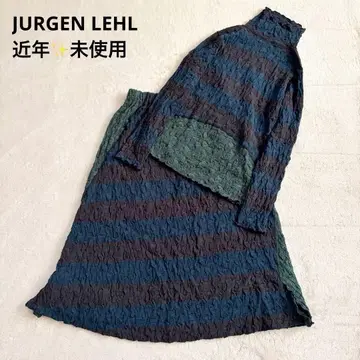 최근 일본제 미사용 요건 레일 주름 가공 상의 스커트 셋업