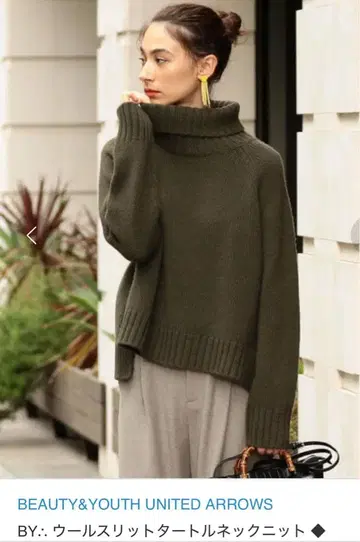 BEAUTY&YOUTH UNITED ARROWS 터틀넥 니트
