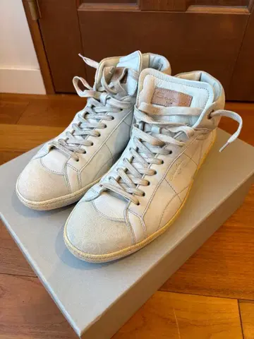 산토니 SANTONI 가죽 스니커즈 사이즈 8