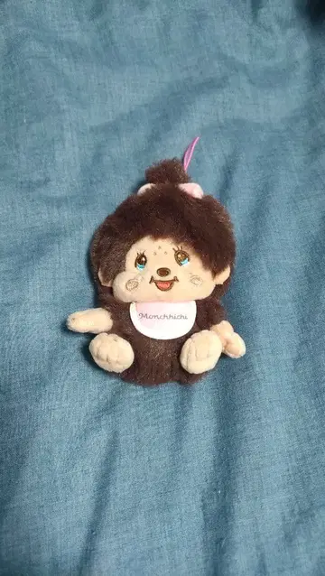 몽치치 봉제 인형 키링