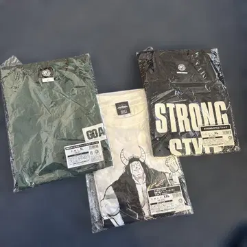 신일본 프로레슬링 티셔츠 3장