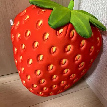 딸기형 봉제 인형 빅