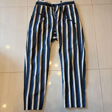 GTA 지티에이 스트라이프 패턴 코튼 팬츠