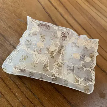 유키에몬 클리어 헤어 클립