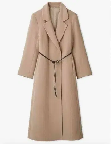 [ 완판템 ] 반값 이하 스나이델 벨티드 레이디 코트 롱 코트