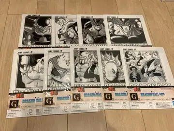 제일복권 드래곤볼 40th ~그 두 번째~ G상 코믹스 클리어 파일 세트