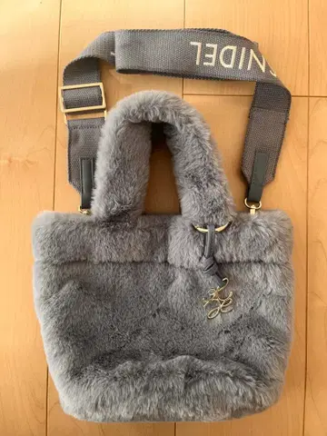 스나이델 Web 한정판 퍼 백 블루