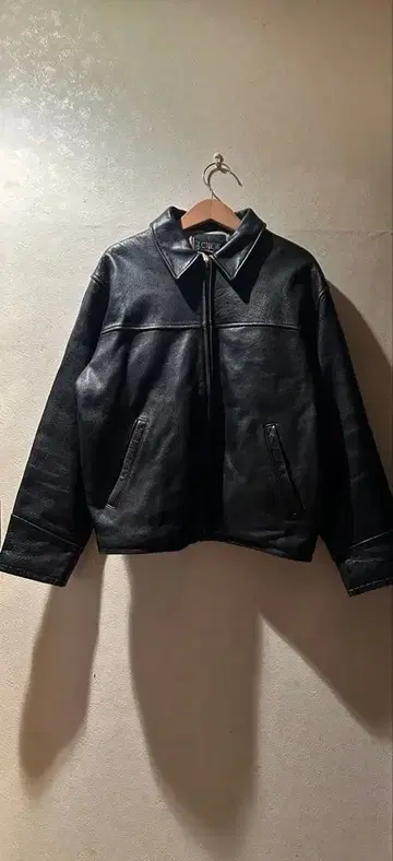 J.Crew 블랙 가죽 자켓