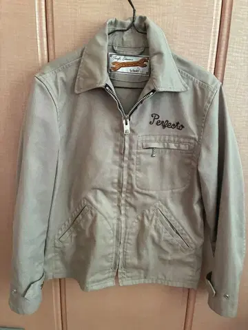 새상품급 schott 샷 워크 자켓 블루종 아메카지 80's