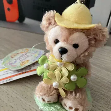 곰 봉제 인형 스트랩