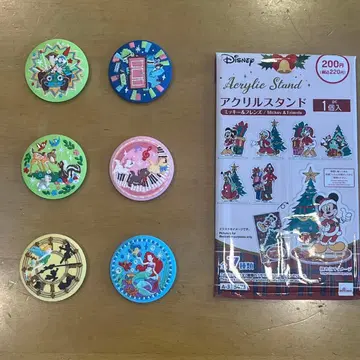 디즈니 자수 캔뱃지 6개 세트