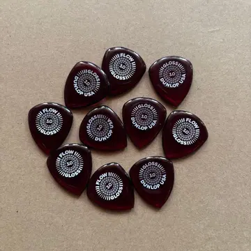 Dunlop FlowGloss 피크 10개 세트