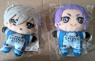 블루 록 나기 세이시로 & 미카게 레오 봉제 인형 2체 세트