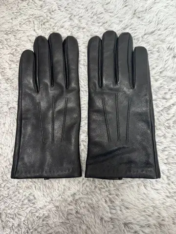 ZARA 가죽 장갑 블랙