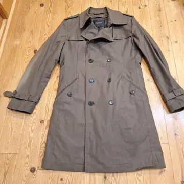 GREEN LABEL RELAXING 카키 트렌치코트 M