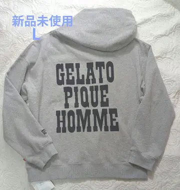 GELATO PIQUE HOMME 그레이 후드티 미사용 새상품 택 포함